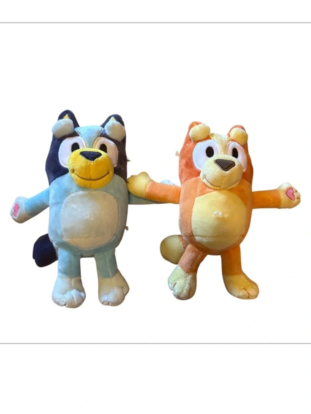 Bluey Bingo Dog Plush Set Stuffed Animal Blue